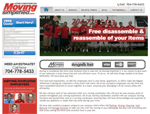 Tablet Screenshot of movingsimplified.com